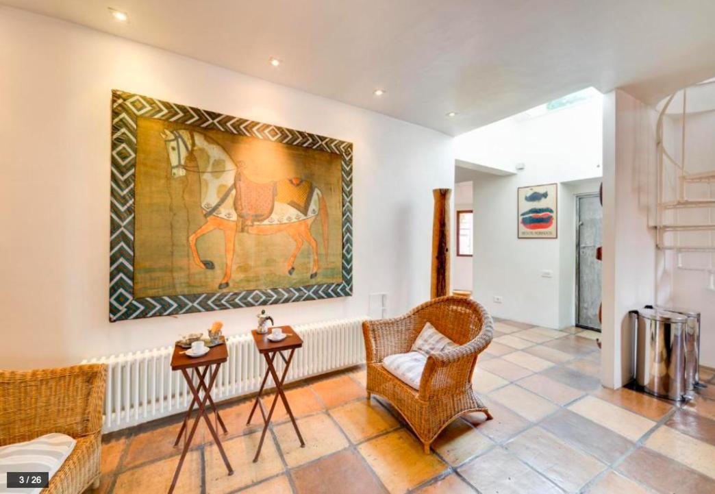 Luxury Art Apartment In Trastevere With Terrace ローマ エクステリア 写真