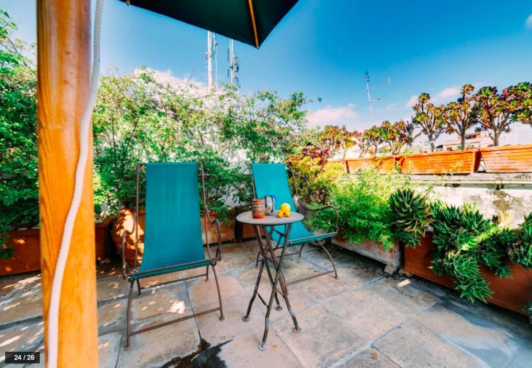 Luxury Art Apartment In Trastevere With Terrace ローマ エクステリア 写真